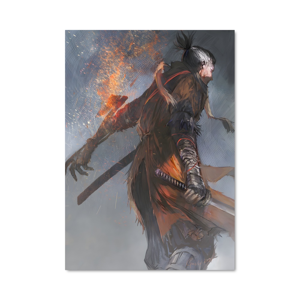 Poster Wolf de sekiro